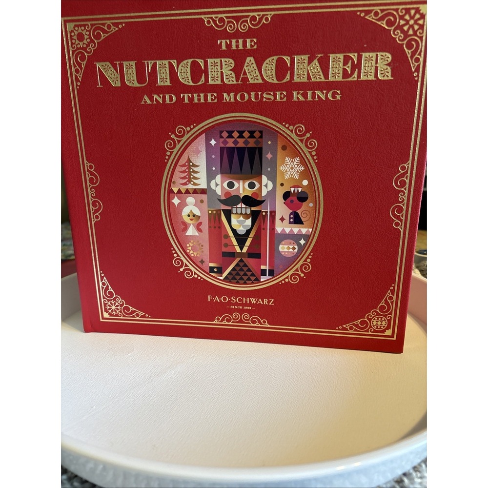 The Nutcracker And The Mouse King Hardcover Storybook By FAO Schwarz Christmas